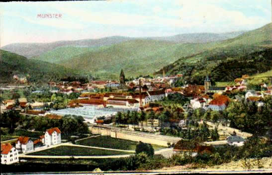 Cartes postales anciennes > CARTES POSTALES > carte postale ancienne > cartes-postales-ancienne.com Haut rhin  Munster