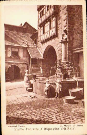 Cartes postales anciennes > CARTES POSTALES > carte postale ancienne > cartes-postales-ancienne.com Haut rhin  Riquewihr