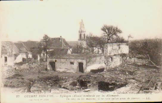Cartes postales anciennes > CARTES POSTALES > carte postale ancienne > cartes-postales-ancienne.com Haut rhin  Eglingen