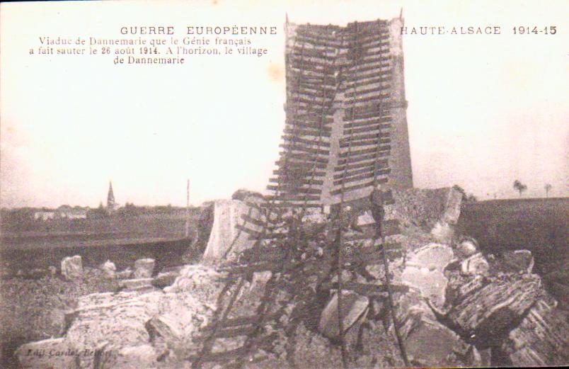 Cartes postales anciennes > CARTES POSTALES > carte postale ancienne > cartes-postales-ancienne.com Haut rhin  Dannemarie