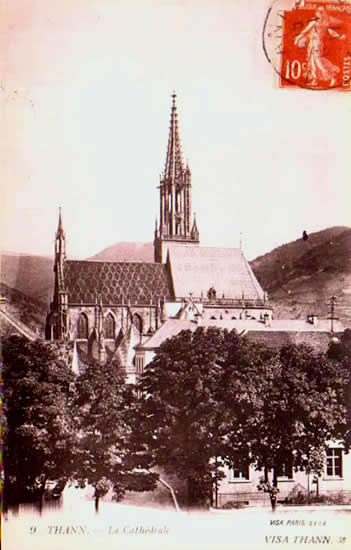Cartes postales anciennes > CARTES POSTALES > carte postale ancienne > cartes-postales-ancienne.com Haut rhin  Thann