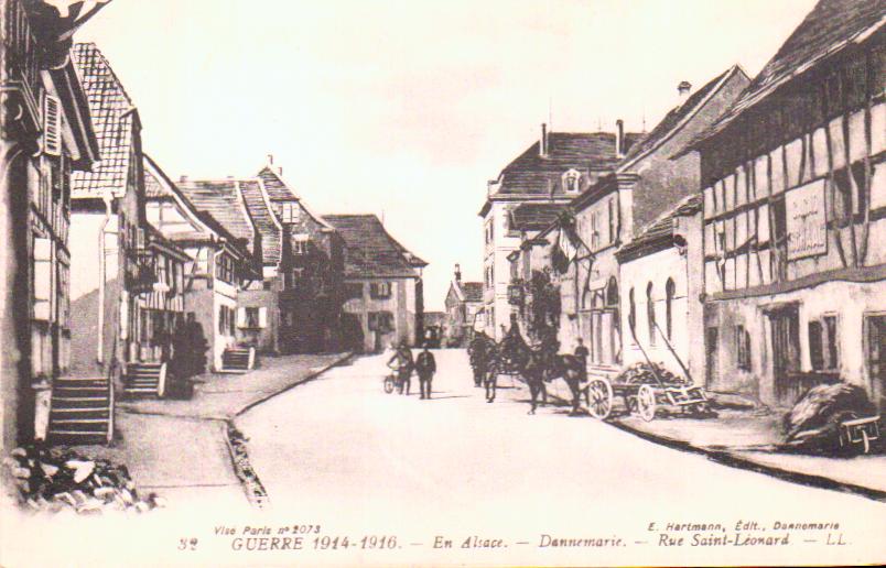 Cartes postales anciennes > CARTES POSTALES > carte postale ancienne > cartes-postales-ancienne.com Grand est Haut rhin Dannemarie