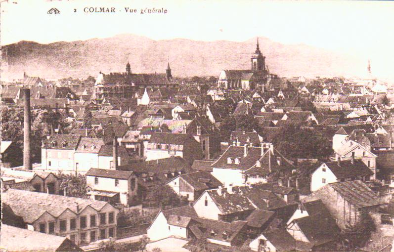Cartes postales anciennes > CARTES POSTALES > carte postale ancienne > cartes-postales-ancienne.com Grand est Haut rhin Colmar