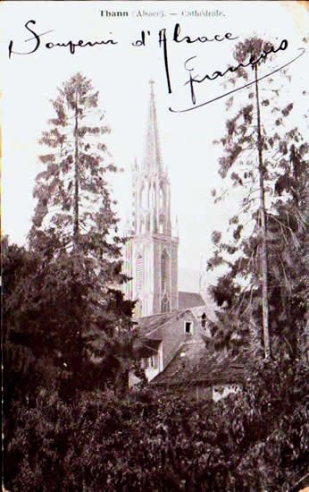 Cartes postales anciennes > CARTES POSTALES > carte postale ancienne > cartes-postales-ancienne.com Grand est Haut rhin Thann