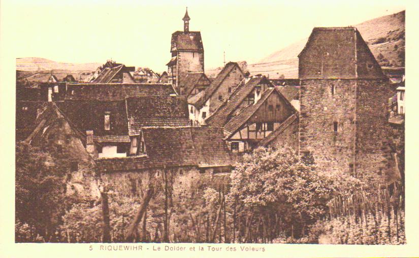 Cartes postales anciennes > CARTES POSTALES > carte postale ancienne > cartes-postales-ancienne.com Grand est Haut rhin Riquewihr