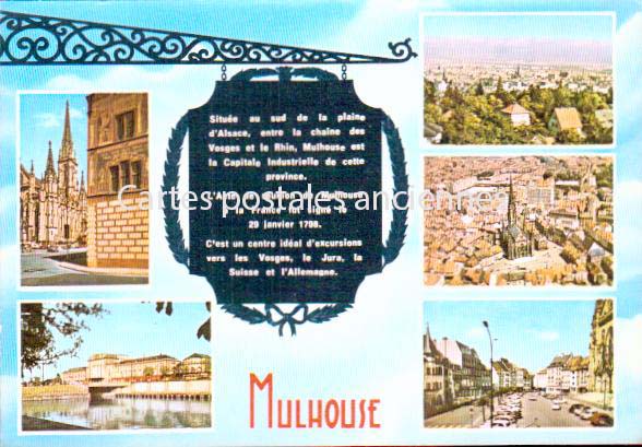 Cartes postales anciennes > CARTES POSTALES > carte postale ancienne > cartes-postales-ancienne.com Haut rhin  Mulhouse