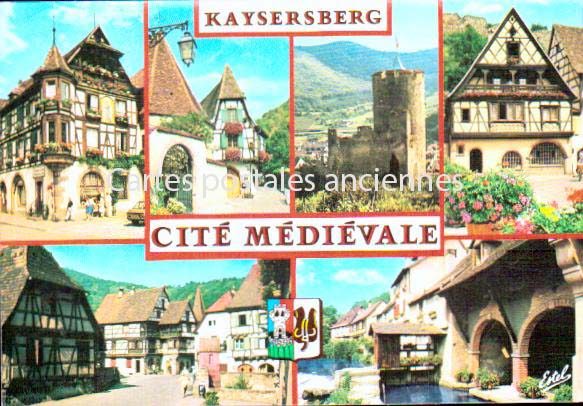 Cartes postales anciennes > CARTES POSTALES > carte postale ancienne > cartes-postales-ancienne.com Haut rhin  Kaysersberg