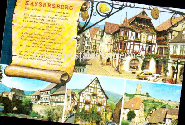 Cartes postales anciennes > CARTES POSTALES > carte postale ancienne > cartes-postales-ancienne.com Haut rhin  Kaysersberg