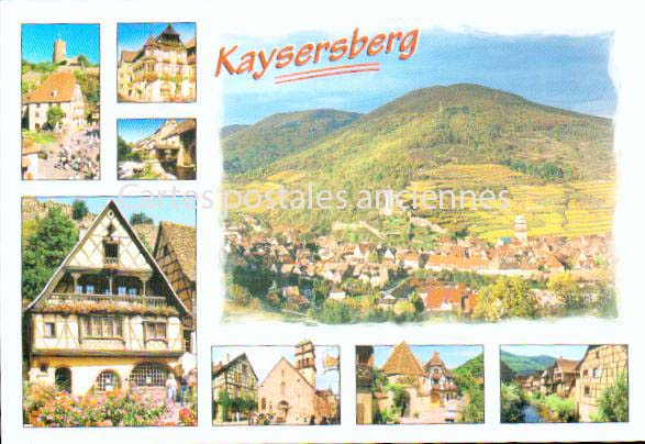 Cartes postales anciennes > CARTES POSTALES > carte postale ancienne > cartes-postales-ancienne.com Haut rhin  Kaysersberg