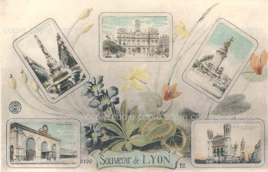 Cartes postales anciennes > CARTES POSTALES > carte postale ancienne > cartes-postales-ancienne.com Auvergne rhone alpes Rhone Lyon