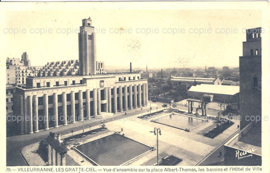 Cartes postales anciennes > CARTES POSTALES > carte postale ancienne > cartes-postales-ancienne.com Rhone  Villeurbanne