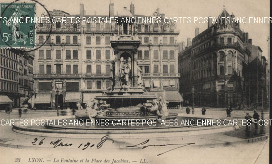 Cartes postales anciennes > CARTES POSTALES > carte postale ancienne > cartes-postales-ancienne.com Rhone  Lyon 2eme