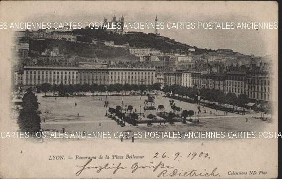 Cartes postales anciennes > CARTES POSTALES > carte postale ancienne > cartes-postales-ancienne.com Auvergne rhone alpes Rhone Lyon 2eme