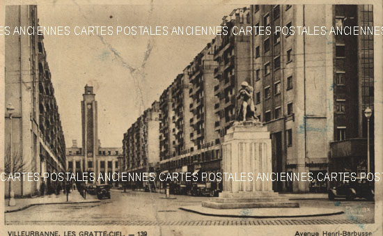 Cartes postales anciennes > CARTES POSTALES > carte postale ancienne > cartes-postales-ancienne.com Rhone  Villeurbanne
