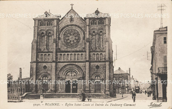 Cartes postales anciennes > CARTES POSTALES > carte postale ancienne > cartes-postales-ancienne.com Auvergne rhone alpes Loire Roanne