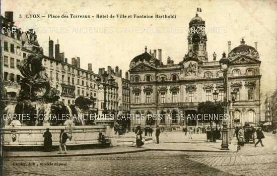 Cartes postales anciennes > CARTES POSTALES > carte postale ancienne > cartes-postales-ancienne.com Rhone  Lyon 1er