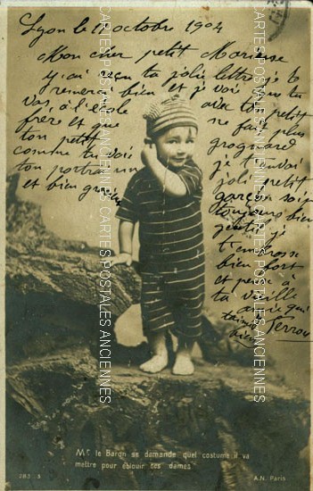 Cartes postales anciennes > CARTES POSTALES > carte postale ancienne > cartes-postales-ancienne.com Enfants Lyon 2eme