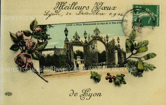 Cartes postales anciennes > CARTES POSTALES > carte postale ancienne > cartes-postales-ancienne.com Auvergne rhone alpes Rhone Lyon 6eme