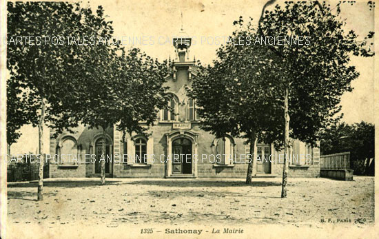 Cartes postales anciennes > CARTES POSTALES > carte postale ancienne > cartes-postales-ancienne.com Rhone  Sathonay Village