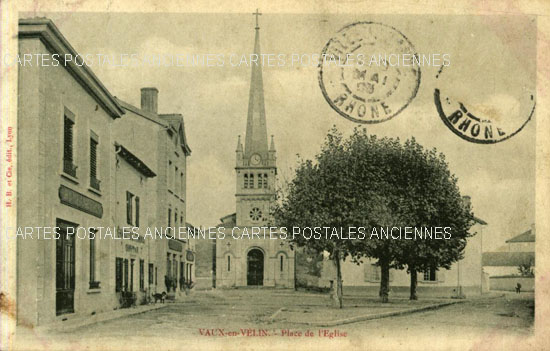 Cartes postales anciennes > CARTES POSTALES > carte postale ancienne > cartes-postales-ancienne.com Rhone  Vaulx En Velin