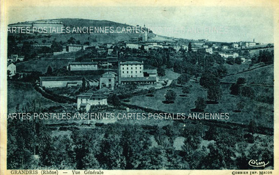 Cartes postales anciennes > CARTES POSTALES > carte postale ancienne > cartes-postales-ancienne.com Rhone  Grandris
