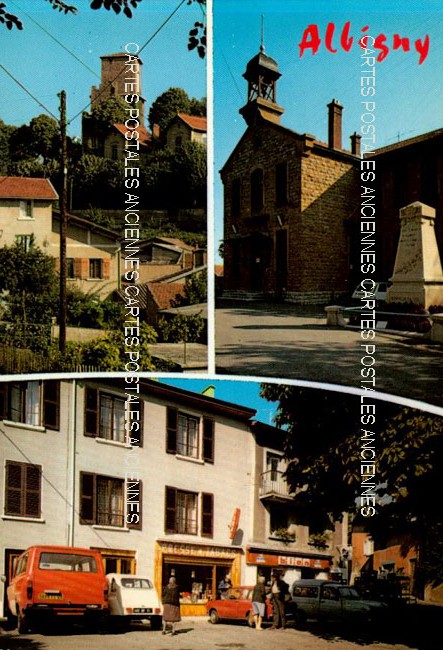 Cartes postales anciennes > CARTES POSTALES > carte postale ancienne > cartes-postales-ancienne.com Rhone  Albigny Sur Saone
