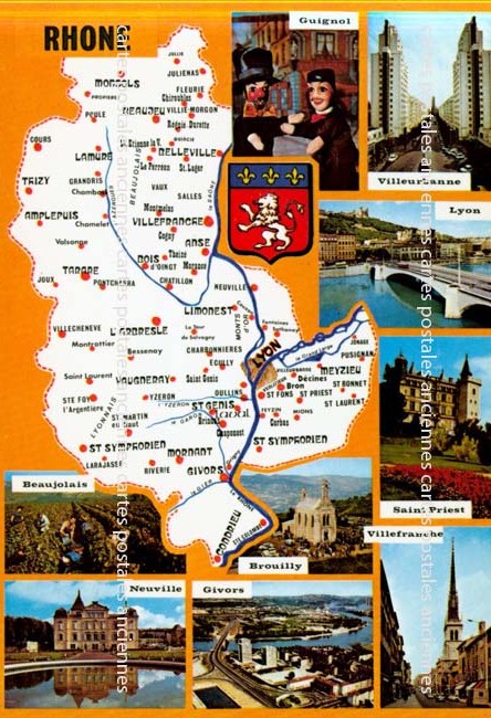 Cartes postales anciennes > CARTES POSTALES > carte postale ancienne > cartes-postales-ancienne.com Rhone  Lyon 5eme