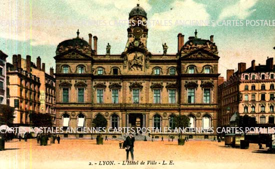 Cartes postales anciennes > CARTES POSTALES > carte postale ancienne > cartes-postales-ancienne.com Auvergne rhone alpes Rhone Lyon 1er