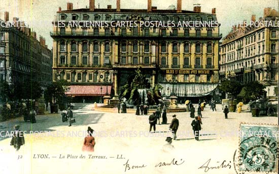 Cartes postales anciennes > CARTES POSTALES > carte postale ancienne > cartes-postales-ancienne.com Auvergne rhone alpes Rhone Lyon 1er