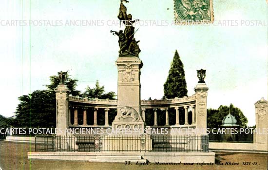 Cartes postales anciennes > CARTES POSTALES > carte postale ancienne > cartes-postales-ancienne.com Auvergne rhone alpes Rhone Lyon 6eme