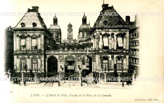 Cartes postales anciennes > CARTES POSTALES > carte postale ancienne > cartes-postales-ancienne.com Auvergne rhone alpes Rhone Lyon 1er