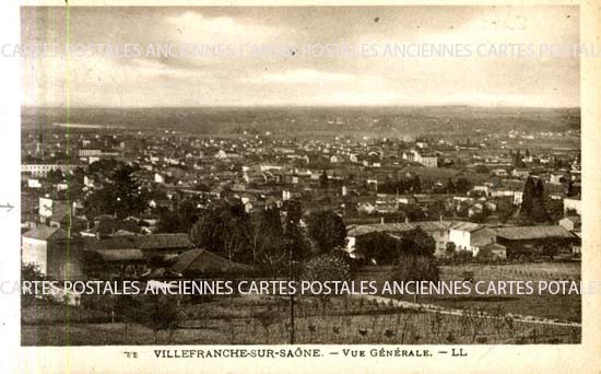 Cartes postales anciennes > CARTES POSTALES > carte postale ancienne > cartes-postales-ancienne.com Auvergne rhone alpes Rhone Villefranche Sur Saone