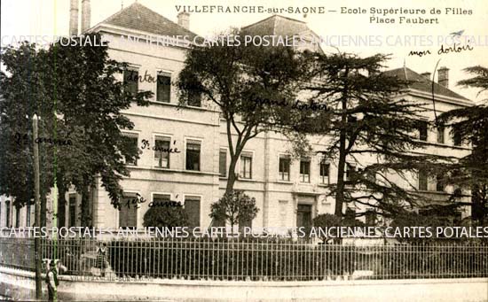 Cartes postales anciennes > CARTES POSTALES > carte postale ancienne > cartes-postales-ancienne.com Auvergne rhone alpes Rhone Villefranche Sur Saone