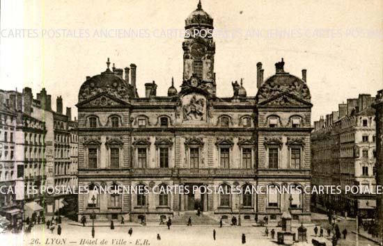 Cartes postales anciennes > CARTES POSTALES > carte postale ancienne > cartes-postales-ancienne.com Auvergne rhone alpes Rhone Lyon 1er