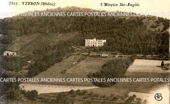 Cartes postales anciennes > CARTES POSTALES > carte postale ancienne > cartes-postales-ancienne.com Auvergne rhone alpes Rhone Yzeron