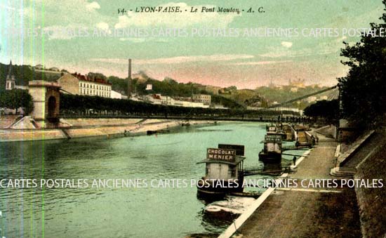 Cartes postales anciennes > CARTES POSTALES > carte postale ancienne > cartes-postales-ancienne.com Auvergne rhone alpes Rhone Lyon 9eme