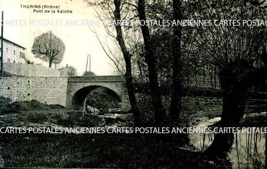 Cartes postales anciennes > CARTES POSTALES > carte postale ancienne > cartes-postales-ancienne.com Auvergne rhone alpes Rhone Thurins