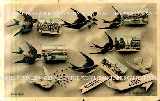 Cartes postales anciennes > CARTES POSTALES > carte postale ancienne > cartes-postales-ancienne.com Auvergne rhone alpes Rhone Lyon 1er