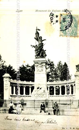 Cartes postales anciennes > CARTES POSTALES > carte postale ancienne > cartes-postales-ancienne.com Auvergne rhone alpes Rhone Lyon 2eme