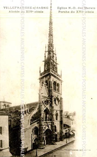 Cartes postales anciennes > CARTES POSTALES > carte postale ancienne > cartes-postales-ancienne.com Auvergne rhone alpes Rhone Villefranche Sur Saone