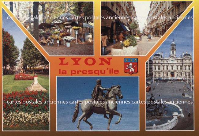 Cartes postales anciennes > CARTES POSTALES > carte postale ancienne > cartes-postales-ancienne.com Auvergne rhone alpes Rhone Lyon