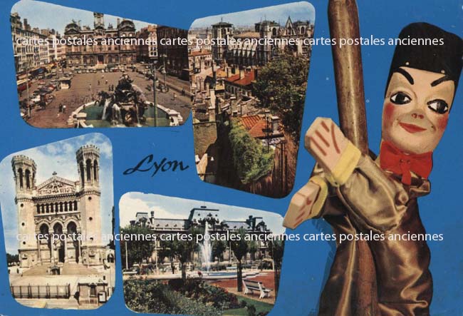 Cartes postales anciennes > CARTES POSTALES > carte postale ancienne > cartes-postales-ancienne.com Auvergne rhone alpes Rhone Lyon