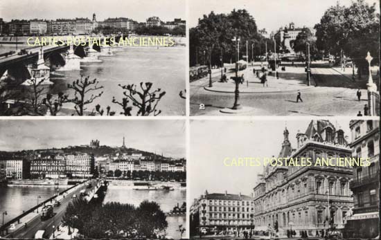 Cartes postales anciennes > CARTES POSTALES > carte postale ancienne > cartes-postales-ancienne.com Auvergne rhone alpes Rhone Lyon