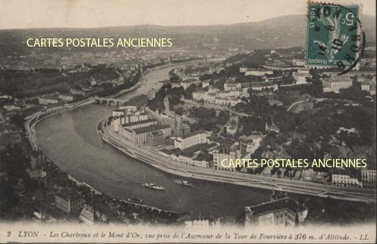 Cartes postales anciennes > CARTES POSTALES > carte postale ancienne > cartes-postales-ancienne.com Auvergne rhone alpes Rhone Lyon