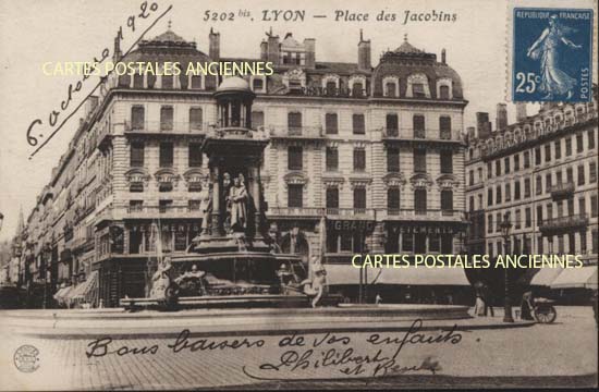 Cartes postales anciennes > CARTES POSTALES > carte postale ancienne > cartes-postales-ancienne.com Auvergne rhone alpes Rhone Lyon 2eme