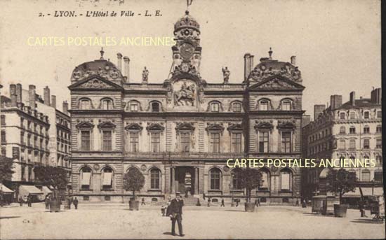 Cartes postales anciennes > CARTES POSTALES > carte postale ancienne > cartes-postales-ancienne.com Auvergne rhone alpes Rhone Lyon 1er