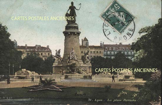 Cartes postales anciennes > CARTES POSTALES > carte postale ancienne > cartes-postales-ancienne.com Auvergne rhone alpes Rhone Lyon 2eme