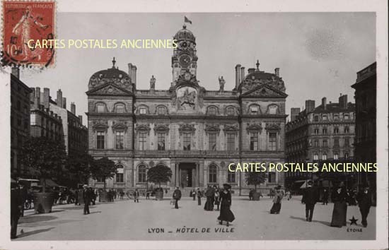 Cartes postales anciennes > CARTES POSTALES > carte postale ancienne > cartes-postales-ancienne.com Auvergne rhone alpes Rhone Lyon 1er