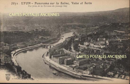 Cartes postales anciennes > CARTES POSTALES > carte postale ancienne > cartes-postales-ancienne.com Auvergne rhone alpes Rhone Lyon