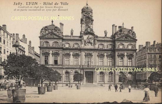Cartes postales anciennes > CARTES POSTALES > carte postale ancienne > cartes-postales-ancienne.com Auvergne rhone alpes Rhone Lyon 1er